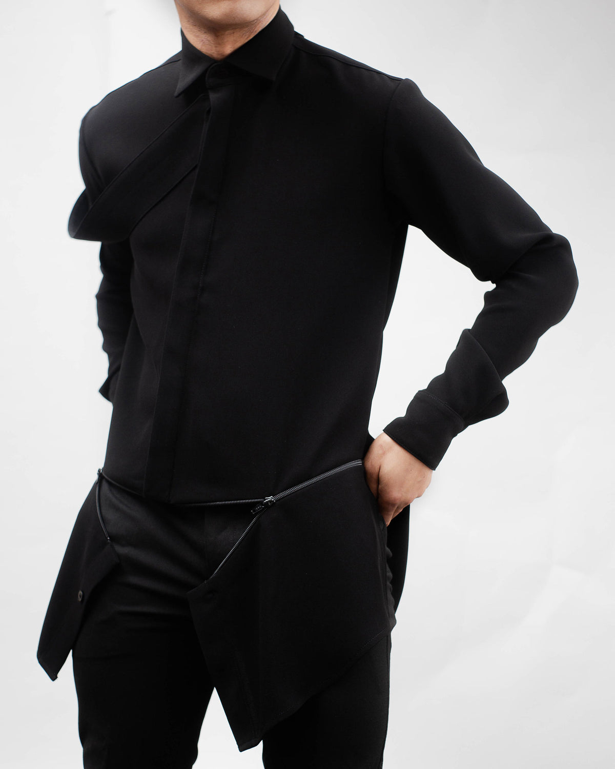 VIP blouse black